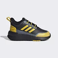 Adidas LEGO Racer TR EL I [GW6420] 小童 慢跑鞋 運動 休閒 樂高 聯名 愛迪達 黑黃 15 黑/黃