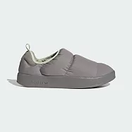 Adidas Puffylette [GW9482] 男女 拖鞋 運動 休閒 舒適腳感 灰 28.5cm 灰/綠