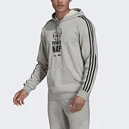 Adidas M Str Wrs Hdy [GS6320] 男 連帽上衣 帽T 運動 休閒 星際大戰 棉質 亞洲版 灰 S 灰/黑