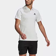 Adidas H.rdy Polo [GL5813] 男 Polo衫 短袖 上衣 運動 休閒 網球 舒適 亞洲版 白