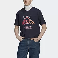 Adidas Adv Ride Tee [HK4981] 男 短袖 上衣 T恤 運動 休閒 棉質 山林 戶外 愛迪達 黑