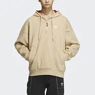 Mf Pf Hoody M [HY7282] 男 連帽上衣 帽T 運動 休閒 新年 兔年 恭喜發財 落肩 奶茶 M 卡其