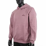 Adidas St Mat Hoody [HN9000] 男 連帽上衣 帽T 運動 訓練 休閒 寬鬆 刷毛 亞洲版 藕紫 L 紫