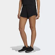Adidas W Fi 3s Short [H57306] 女 短褲 運動 訓練 休閒 舒適 棉質 重磅 愛迪達 黑 L 黑/黑