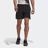 Adidas Tennis Wc Shor [HC8520] 男 運動短褲 網球 運動 休閒 涼感 舒適 亞洲版 黑 S 黑/水藍