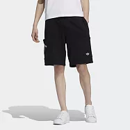 Adidas Manga Short 2 [HD9081] 男 短褲 運動 國際尺寸 法國棉 熊抱哥 工作風 黑 M 黑