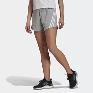 Adidas W Fi 3s Short [H57307] 女 短褲 運動 訓練 休閒 舒適 棉質 重磅 愛迪達 灰 S 灰/白