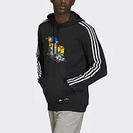 Adidas M Smpsn Hdy [GS6317] 男 連帽上衣 帽T 運動 休閒 辛普森家庭 亞洲尺寸 黑 S 黑/黃