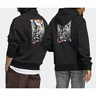 Adidas Artist G Hoodie [HM9358] 男女 連帽上衣 帽T 運動 休閒 刷毛 重磅 國際版 黑 L 黑