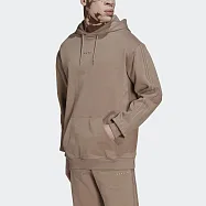 Adidas Ess Logo Hoodie [HK2726] 男 連帽上衣 帽T 運動 休閒 質感 棉製 國際版 奶茶 L 棕