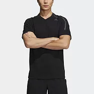 Adidas TH REG Tee [H39351] 男 短袖 上衣 T恤 運動 訓練 健身 亞洲版 棉質 簡約 黑