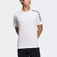 Adidas Th Reg Tee [H39356] 男 T恤 短袖 上衣 運動 訓練 柔軟 棉質 愛迪達 白