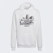 Adidas Original Trfoil C Hoody2 [HC7164] 男 連帽上衣 運動 休閒 國際版 白 S 白