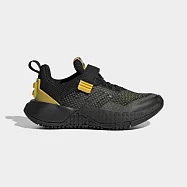 Adidas Lego Sport Pro EL K [GW8124] 中童 慢跑鞋 運動 樂高 聯名款 魔鬼氈 黑黃 18.5 黑/黃