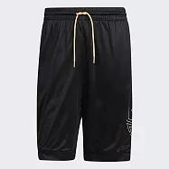 Adidas Dm Short [H52907] 男 運動短褲 籃球 健身 米契爾 亞洲版 寬鬆 內裡 吸濕 排汗 黑