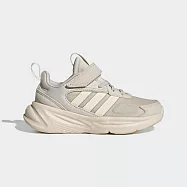 Adidas Ozelle EL K [GW1559] 中童 慢跑鞋 運動 休閒 魔鬼氈 緩震 舒適 穿搭 愛迪達 米 21 米