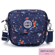 iBrand 輕盈防潑水隨身小包側斜背包- 動物星球