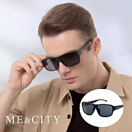 ME&CITY 義式潮男簡約太陽眼鏡 抗UV400 (ME 110004 L000)