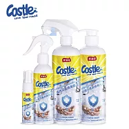 【Castle家適多】抑菌超值補充組 (長效抑菌清潔噴霧 20ml+180ml+500ml+抑菌防護濃縮補充液補充液500ml)