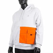 Adidas U Util Hoodie 4 [HN2405] 男 連帽上衣 帽T 運動 休閒 大口袋 內刷毛 保暖 灰 L 灰