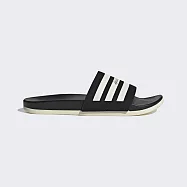Adidas Adilette Comfort [GW5966] 男女 涼拖鞋 運動 休閒 雨天 泳池 海灘 舒適 黑米 27.5cm 黑/米
