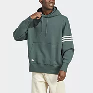 Adidas New C Hoodie [HR8654] 男 連帽上衣 帽T 運動 休閒 刷毛 寬鬆 舒適 國際版 綠 XL 綠