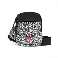 Nike Jordan Airborne Hip [FJ6794-010] 男女 斜挎包 運動 休閒 隨身小包 爆裂紋 FREE 黑/灰