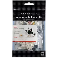 【日本 Kawada】Nanoblock 迷你積木-法國鬥牛犬 NBC-197