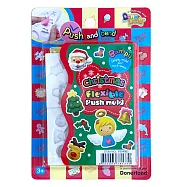 韓國《Donerland》迷您矽膠黏土模型-聖誕快樂 ☆