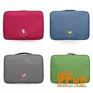 【iSFun】童話樂園*舖棉大容量旅行包 紅