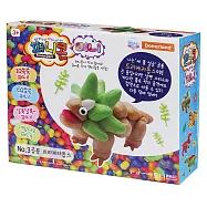 韓國《Donerland》魔法迷您玉米黏土-三角龍 ☆