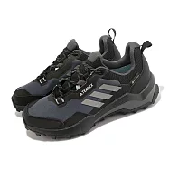 adidas 戶外鞋 Terrex AX4 GTX W 女鞋 黑 灰 防水 登山 越野 郊山 愛迪達 HQ1051 25cm BLACK/GREY