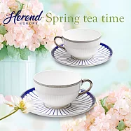 【Herend】骨瓷咖啡對杯禮盒組-藍調秘境
