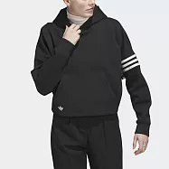 Adidas Hoodie [IB5922] 女 連帽上衣 帽T 運動 休閒 舒適 寬鬆 質感 柔軟 亞洲版 黑 XL 黑