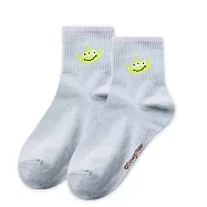 【ONEDER 旺達棉品】Disney中統羅紋襪 迪士尼長襪 皮克斯三眼怪 維尼中筒襪 台灣製棉襪 女襪- 迪士尼.皮克斯三眼怪 TO-A313