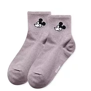 【ONEDER 旺達棉品】Disney中統羅紋襪 迪士尼長襪 皮克斯三眼怪 維尼中筒襪 台灣製棉襪 女襪- 迪士尼米奇 MK-A310