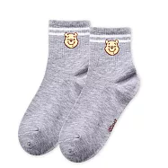 【ONEDER 旺達棉品】Disney中統羅紋襪 迪士尼長襪 皮克斯三眼怪 維尼中筒襪 台灣製棉襪 女襪- 迪士尼小熊維尼 WP-A313