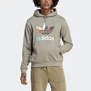 Adidas Alfe Ts Hoodie [IC5730] 男 連帽上衣 帽T 運動 休閒 柔軟 舒適 亞洲版 灰綠 L 灰