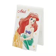 【Disney 迪士尼】折疊化妝鏡 迪士尼公主 化妝鏡 折疊鏡 大 (12*15*0.5cm) 城堡愛麗兒-大
