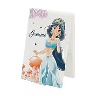 【Disney 迪士尼】折疊化妝鏡 迪士尼公主 折疊鏡 化妝鏡 (10*6.5*0.5cm) 城堡茉莉-小