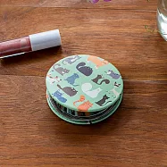 《Rex LONDON》雙面隨身鏡 | 鏡子 化妝鏡 - 貓派對