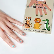 《Rex LONDON》英國 兒童美甲貼紙組 | 美甲修容組 指甲修容組 - 動物園 - 動物園