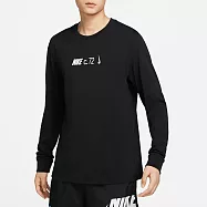 NIKE AS M NSW TEE LS CIRCA 男長袖上衣-黑-DZ2897010 L 黑色