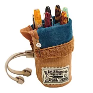 Esterbrook 2GO CUP 直立式筆捲(可站立)- 棕褐