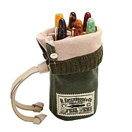 Esterbrook 2GO CUP 直立式筆捲(可站立)- 軍綠