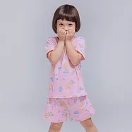 【ONEDER 旺達棉品】迪士尼冰雪奇緣 艾莎 漫威蜘蛛人 蠟筆小新 凱蒂貓Kitty 兒童純棉短袖睡衣 純棉套裝居家服- 110 冰雪奇緣艾莎 FZ-NF004