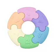 jellystone我的第一組拼圖─環狀認知拼圖 (馬卡龍粉彩)