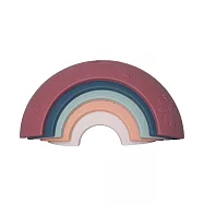 jellystone矽膠彩虹感統疊疊樂 (大地色系)