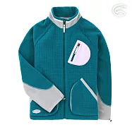 ADISI 女Soft Checker刷毛輕防風保暖外套AJ2221038 (S-2XL)|格紋 抗靜電 吸濕快乾 彈性 刷毛外套 機能 休閒 2XL 孔雀石