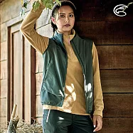 ADISI 女Softshell超輕量調溫防風背心AV2221034 (S-2XL)|磨毛 內裡天鵝絨 防潑水 防風 軟殼背心 機能背心 M 騎士綠